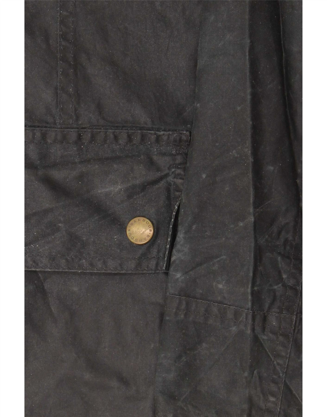 Женская куртка Barbour из вощеного хлопка UK 10, маленькая, черная