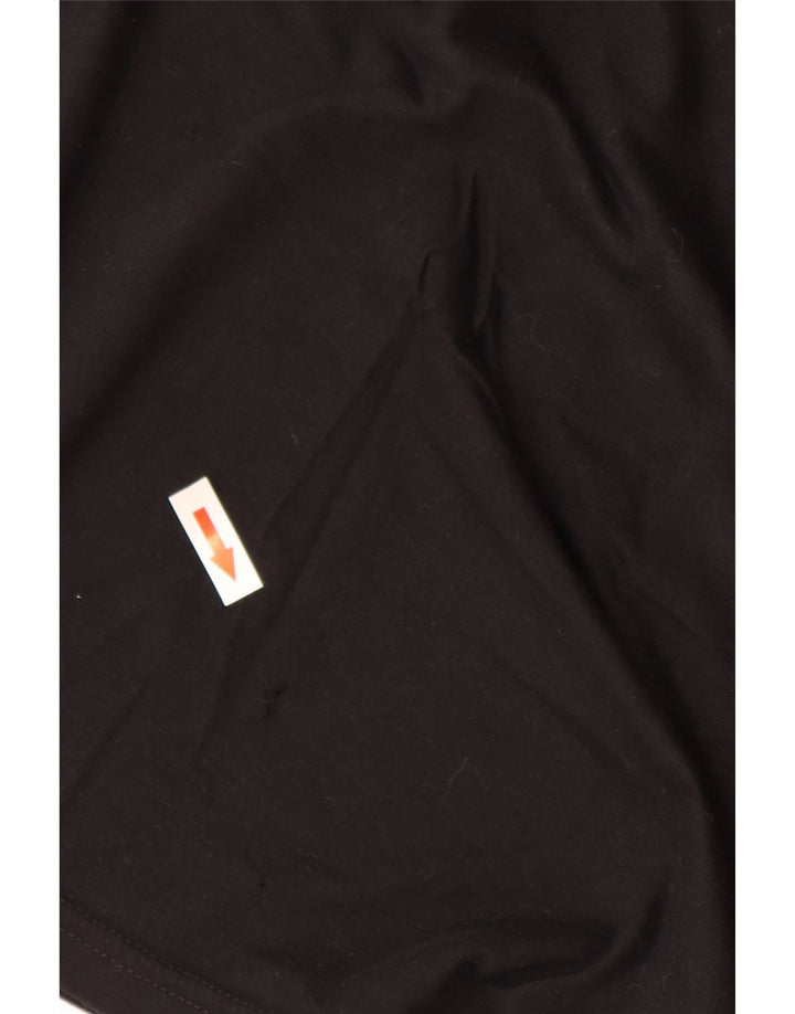 Мужская футболка Fred Perry, большой черный хлопок