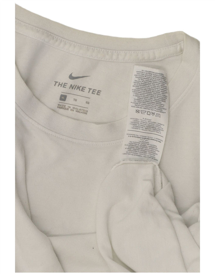 Мужская футболка Nike Top XL, белый хлопок