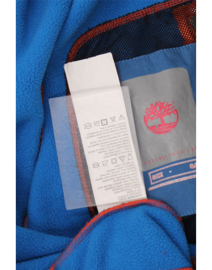 Мужская ветровка TIMBERLAND с капюшоном UK 36, маленький синий полиэстер