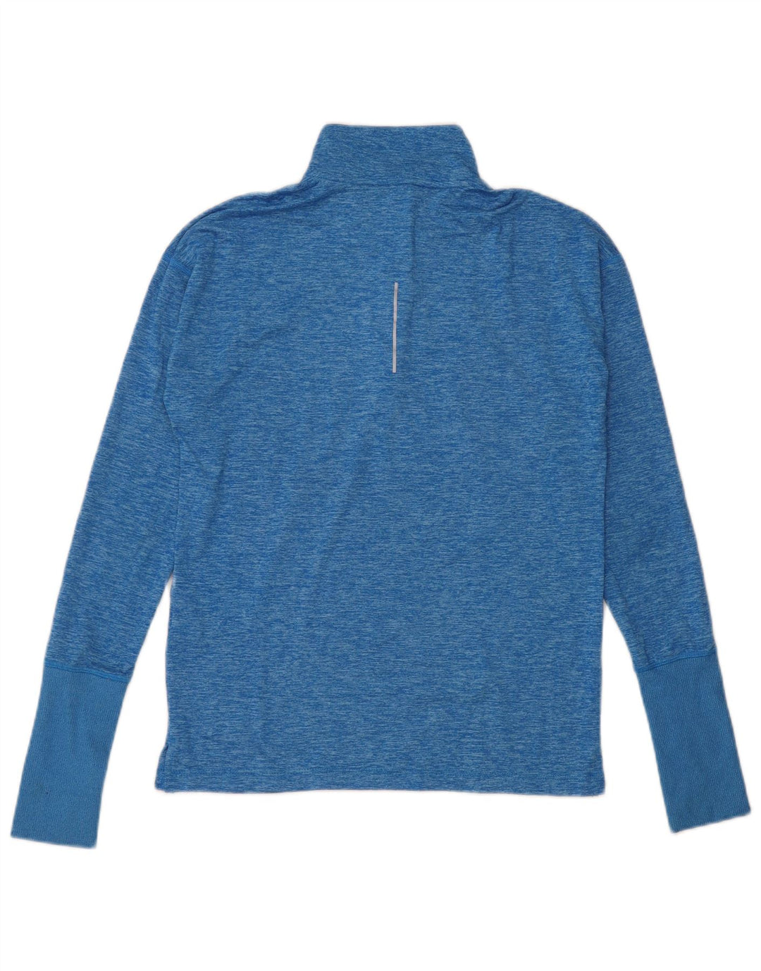 Женские оверсайз-топ с длинным рукавом Nike Dri Fit UK 6 XS, синий полиэстер