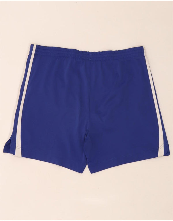 Мужские спортивные шорты Adidas XL синие из полиэстера