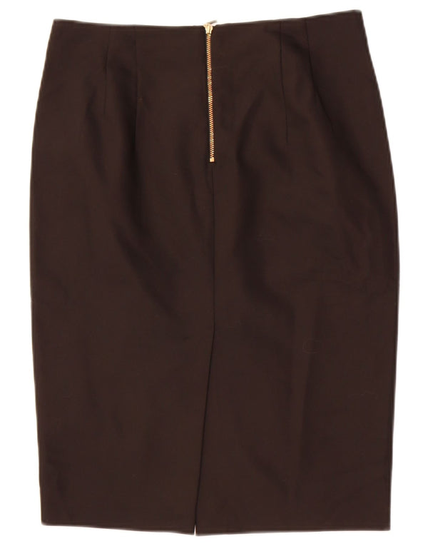 Женская юбка-карандаш Zara Medium W28, черный полиэстер