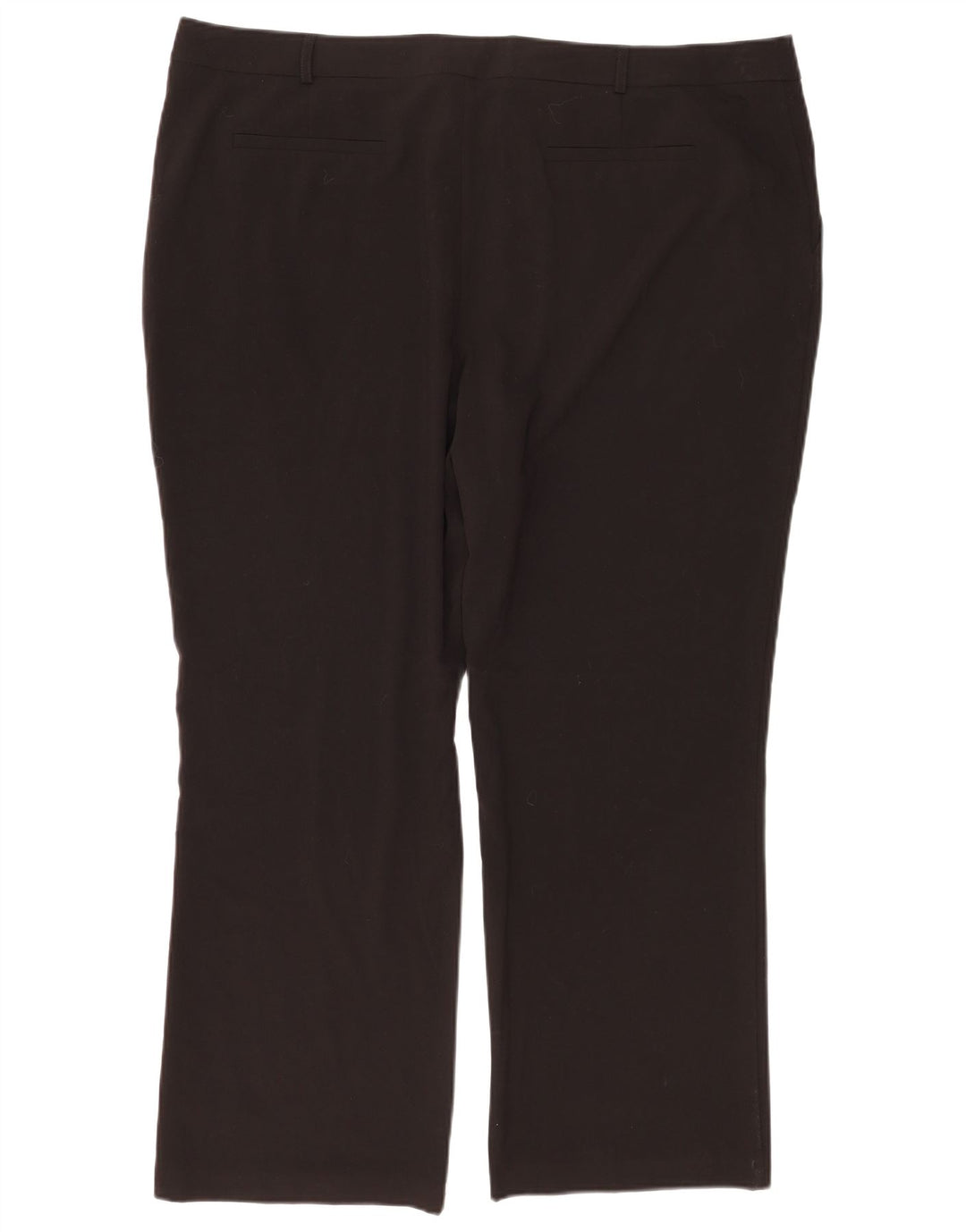 Макс и Ко. Женские костюмные брюки Bootcut UK 22 3XL W42 L29, черный полиэстер