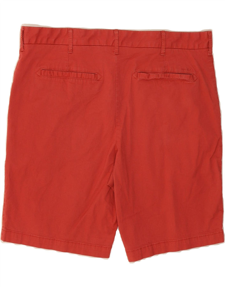 IZOD Mens Chino Shorts W38 XL Red Cotton Vintage Izod and Second-Hand Izod from Messina Hembry 