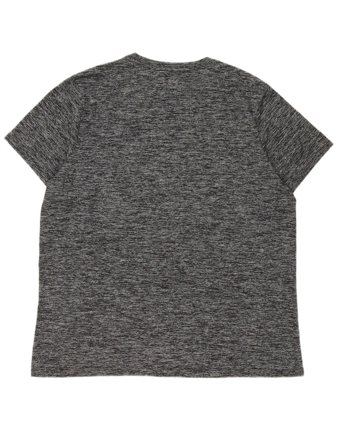 Мужская футболка Under Armour Top XL серого цвета с крапинками из полиэстера