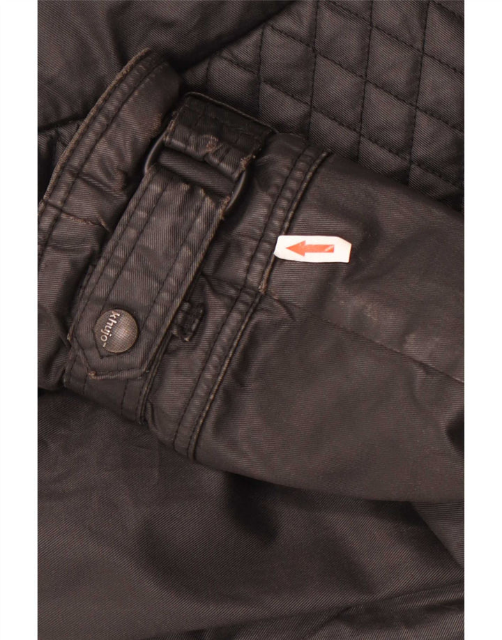 Женский тренч KHUJO UK 18 XL, черный полиэстер