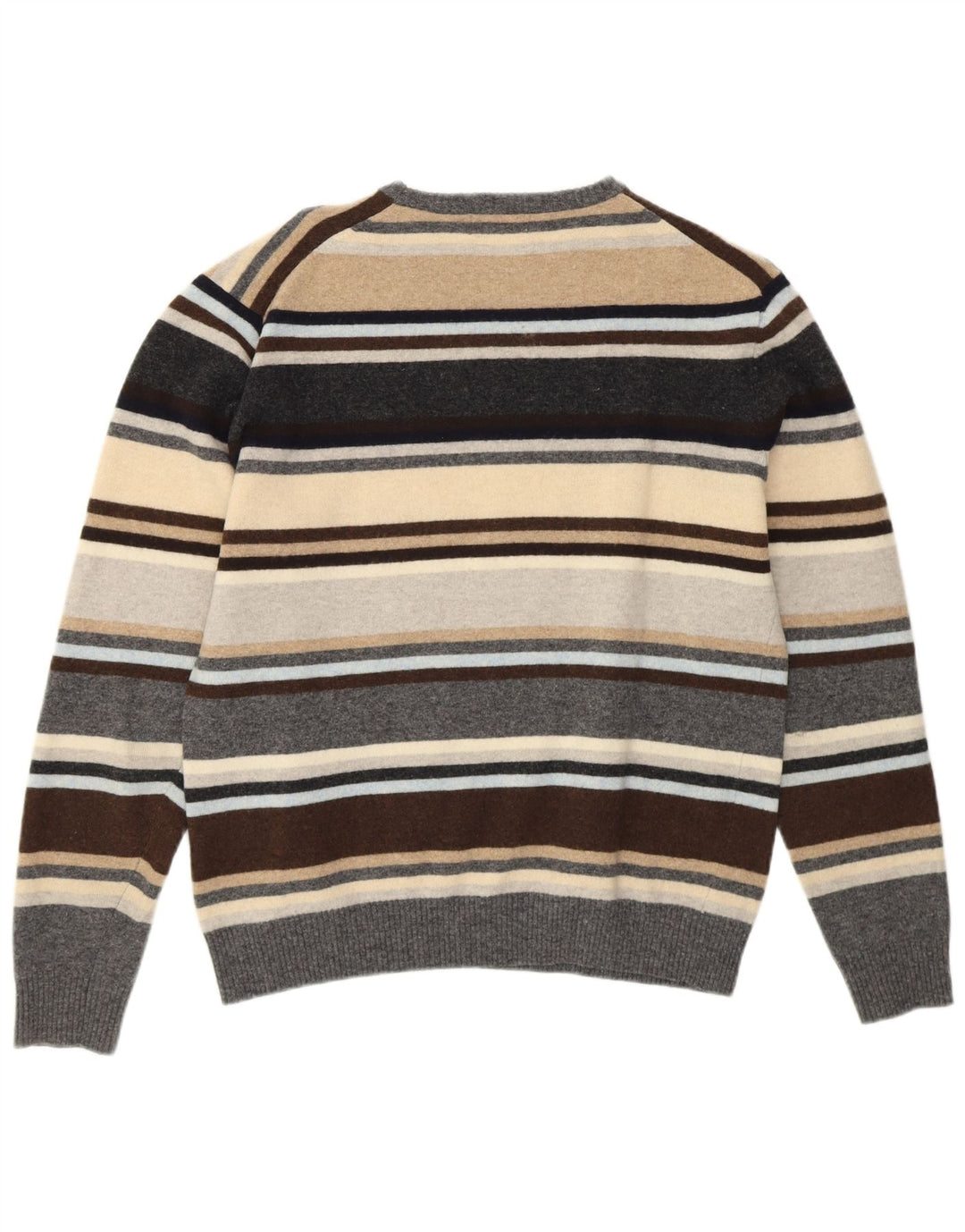 Женский свитер KAPPA с круглым вырезом, Великобритания, 16, большие разноцветные полоски