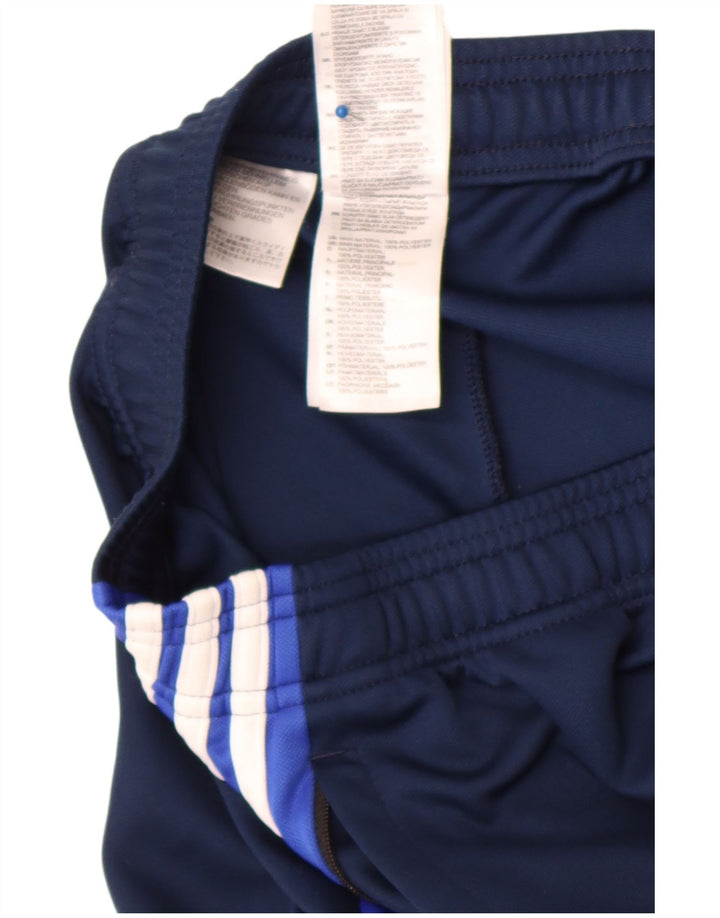 Мужские спортивные брюки Adidas Climalite XL темно-синие из полиэстера