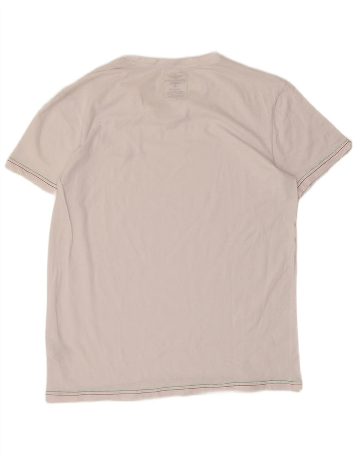 Женская футболка AERONAUTICA MILITARE Top UK 18 XL, белый хлопок