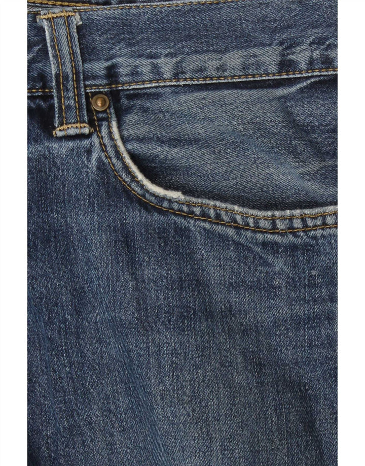 Мужские прямые джинсы Carhartt W34 L34 синие, хлопок