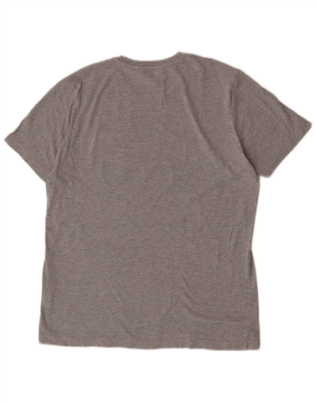 Crew Clothing Мужская футболка из хлопка среднего серого цвета