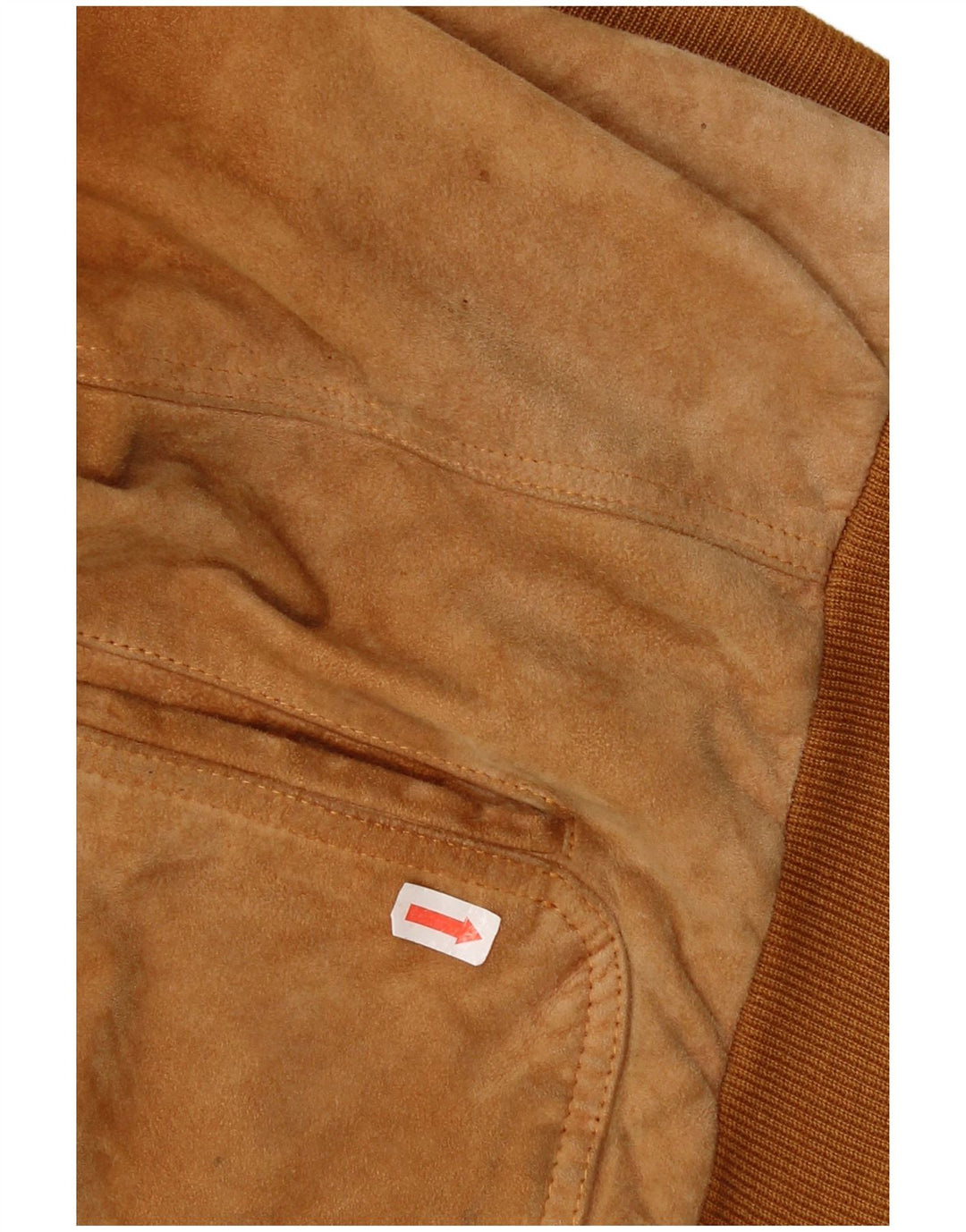 Винтажная мужская замшевая куртка-бомбер UK 42 XL Коричневая