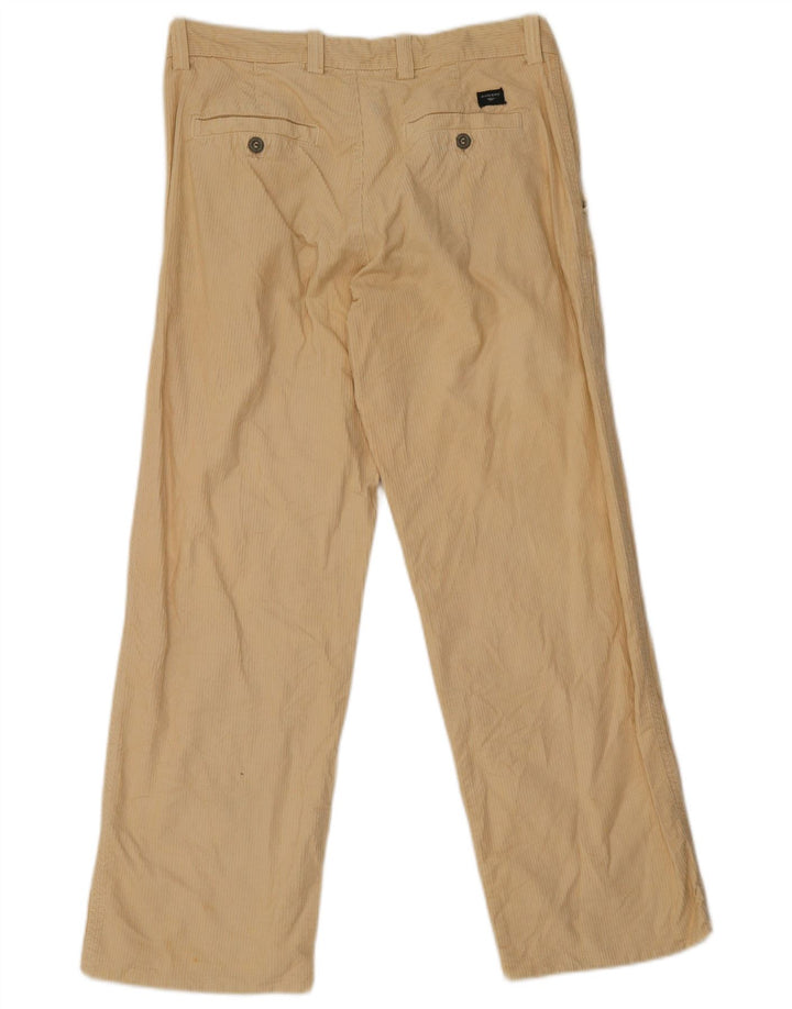 Мужские вельветовые брюки стандартного кроя Dockers W34 L29 бежевые
