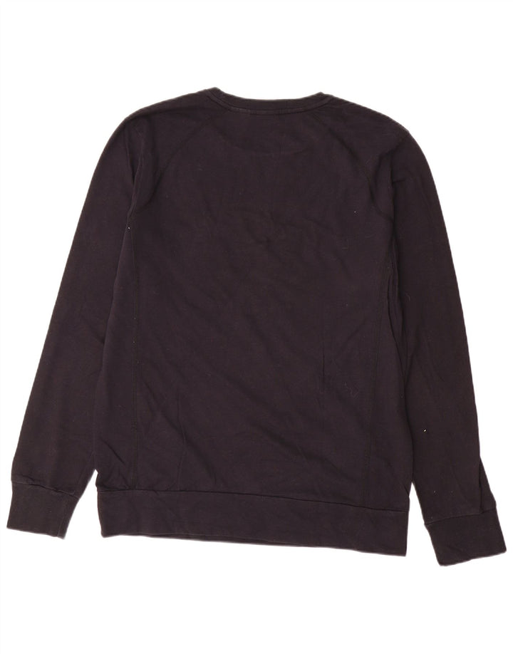 Мужской свитер NIKE с рисунком, Великобритания, размер 42/44, большой, черный, хлопок