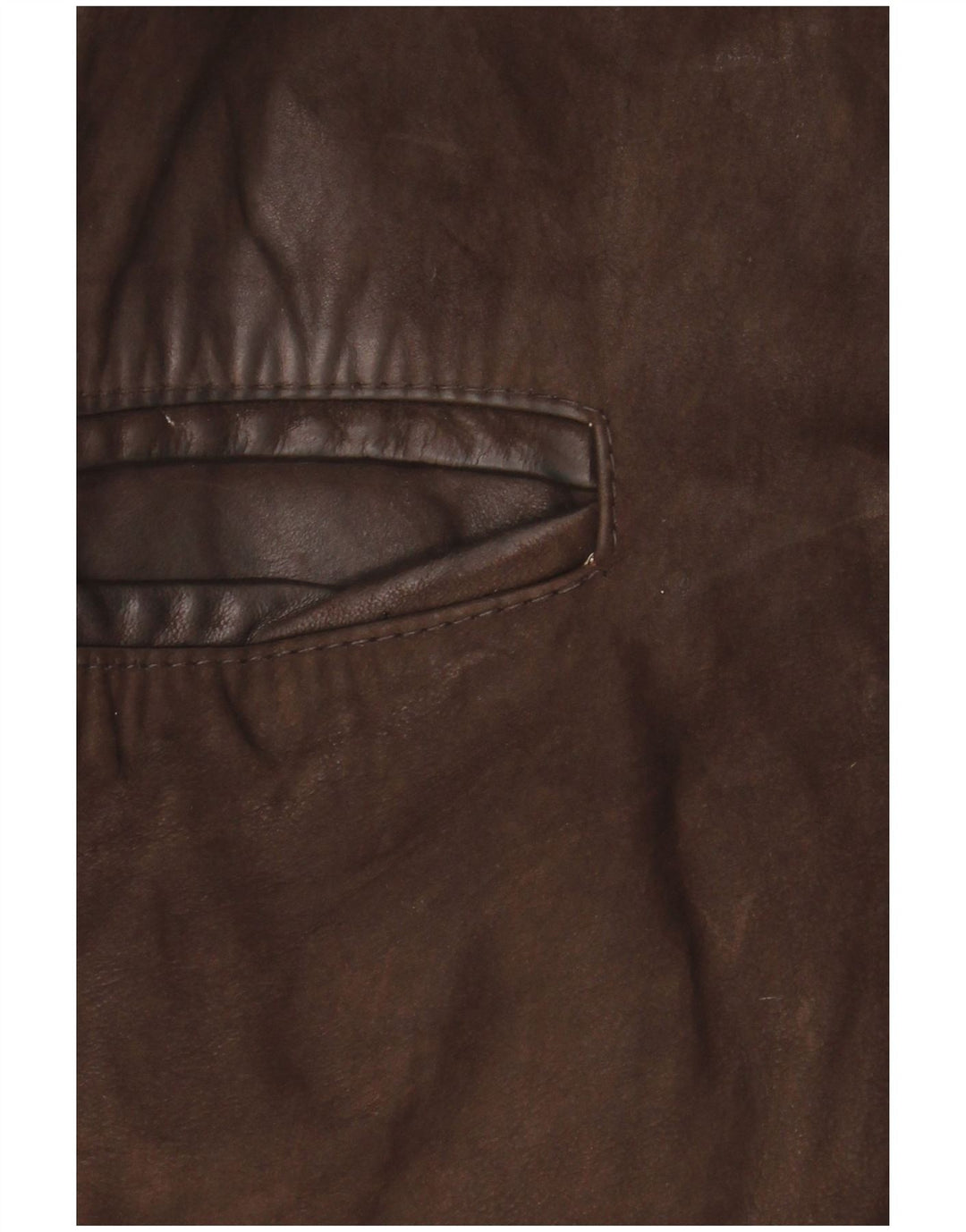 Винтажная мужская кожаная куртка IT 48 Medium Brown Leather