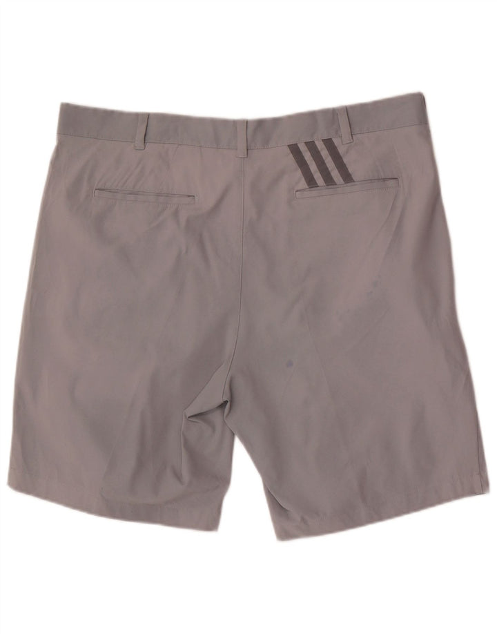 Мужские шорты чинос Adidas W38 XL серые из полиэстера