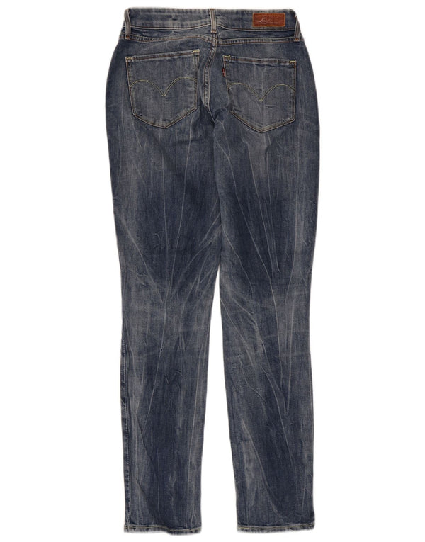 Женские джинсы скинни с заниженной талией Levi's W28 L32, синий хлопок