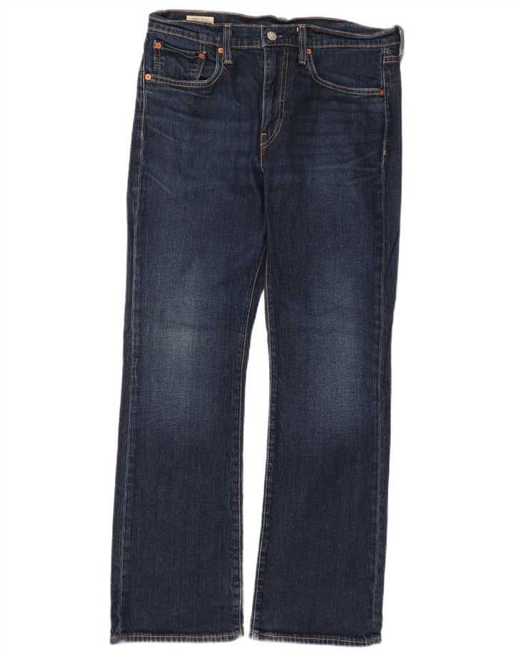 Мужские джинсы Levi's 527 Bootcut W32 L30 Темно-синие, хлопок
