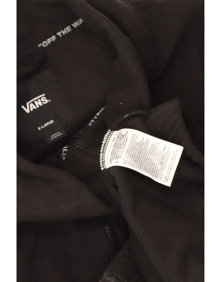 Мужская флисовая куртка Vans UK 42 XL, черный полиэстер