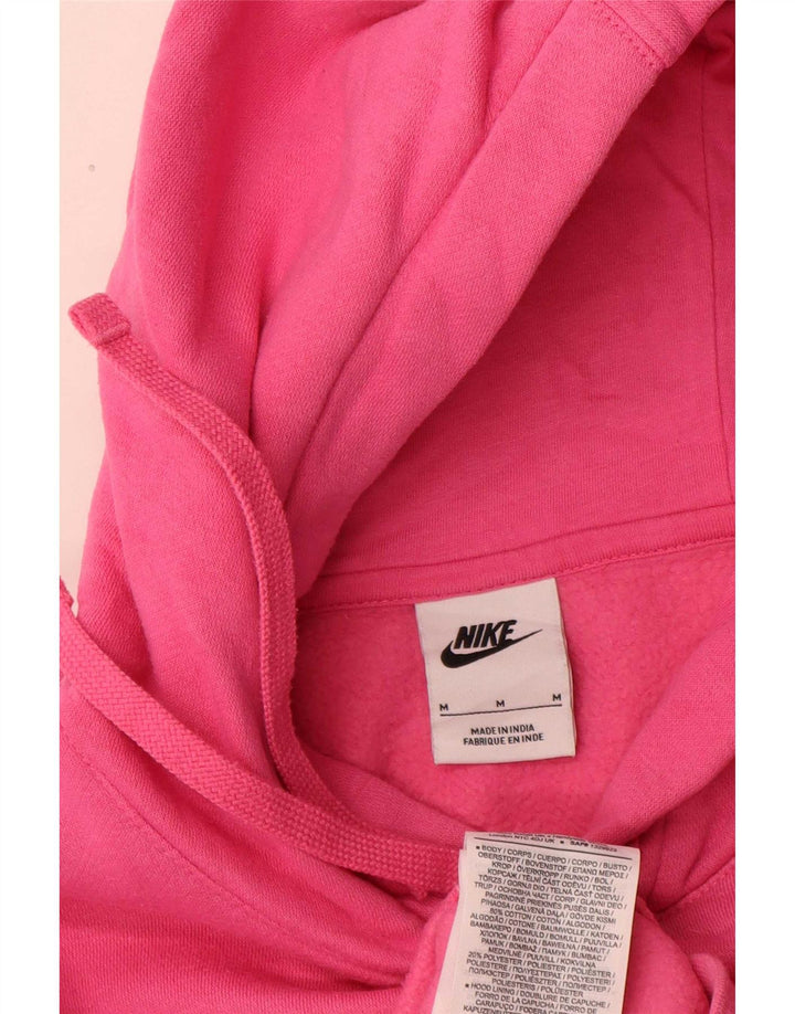 Мужской джемпер с капюшоном Nike, хлопковый цвет среднего розового цвета