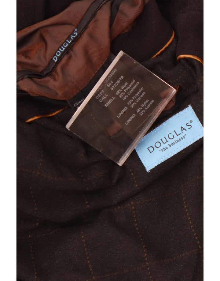 Мужское пальто Douglas IT 44 XS темно-синее, шерсть