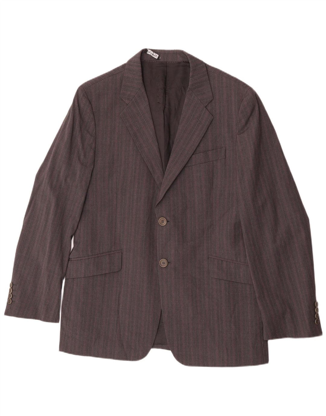 Мужской пиджак Paul Smith на 2 пуговицах, Великобритания 42 XL, серый в полоску