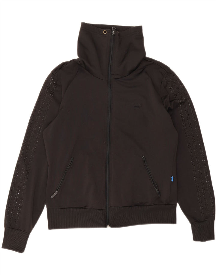 Adidas Женский спортивный костюм с графическим рисунком IT 38 XS Черный полиэстер