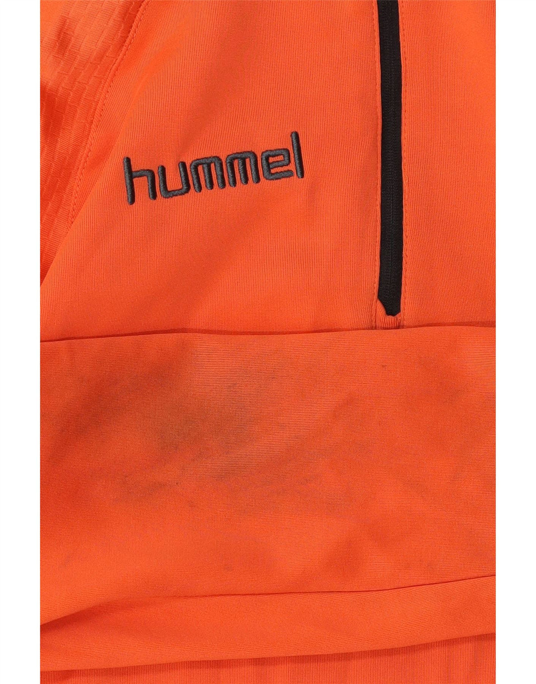 Hummel Спортивный костюм-пуловер с графическим рисунком для мальчиков 15-16 лет Оранжевый с цветными блоками