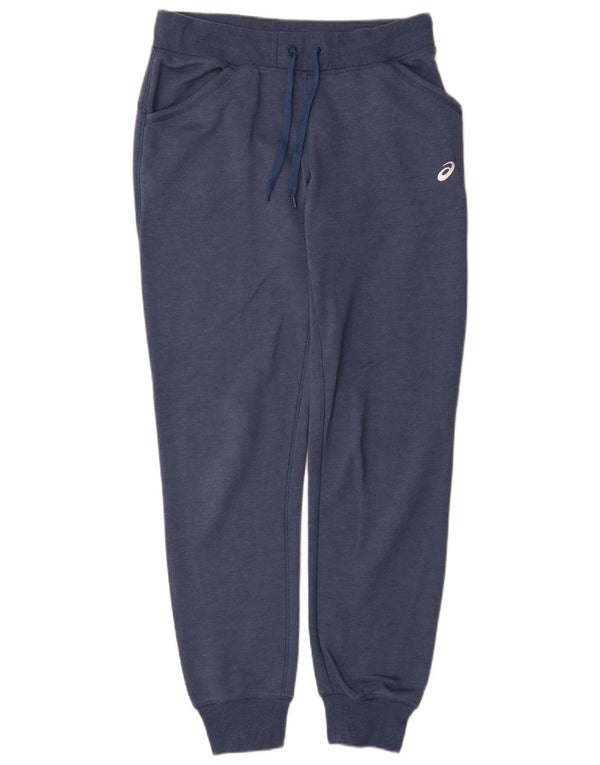 Женские спортивные брюки Asics Joggers UK 16, большие синие хлопковые брюки