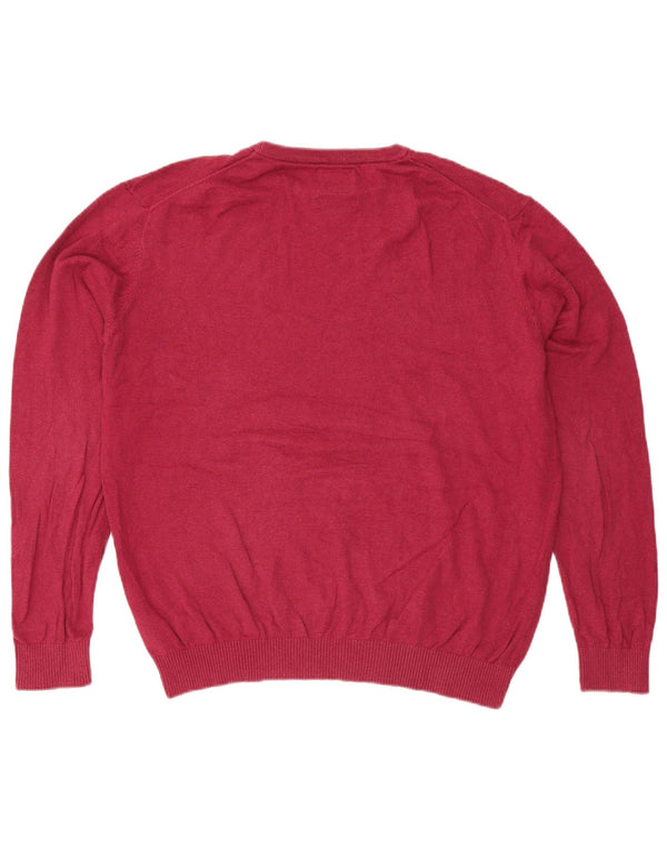Joules Мужской джемпер с круглым вырезом XL, красный хлопок