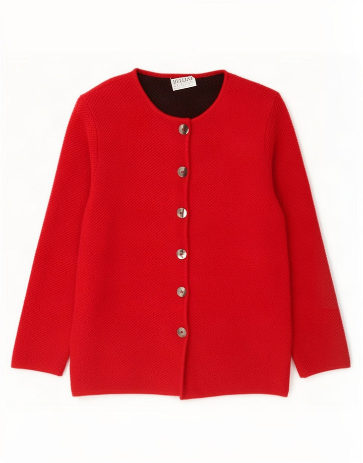 Женский кардиган Bellini IT 48 XL Красный Шерстяной