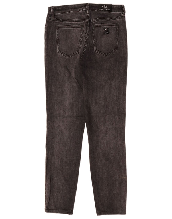 Женские джинсы суперскинни Armani Exchange W25 L26 серые
