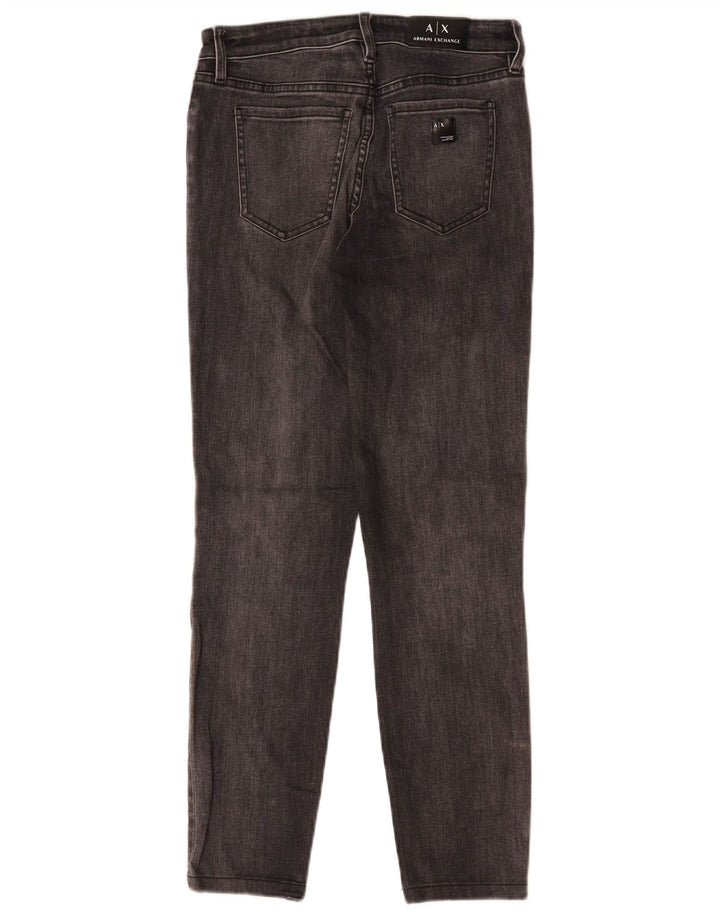 Женские джинсы суперскинни Armani Exchange W25 L26 серые