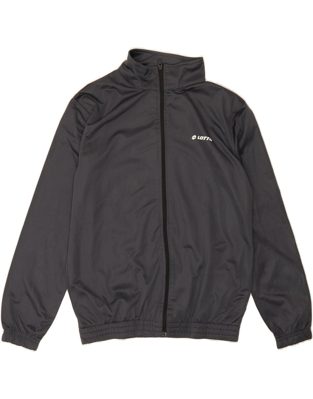 LOTTO Mens Tracksuit Top Jacket Medium Grey Polyester Vintage Lotto and Second-Hand Lotto from Messina Hembry 