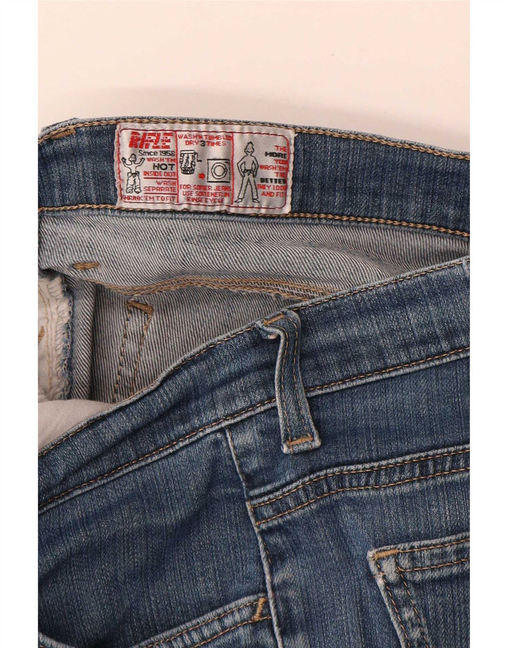 Женские джинсы Bootcut с винтовкой W28 L30 Синие