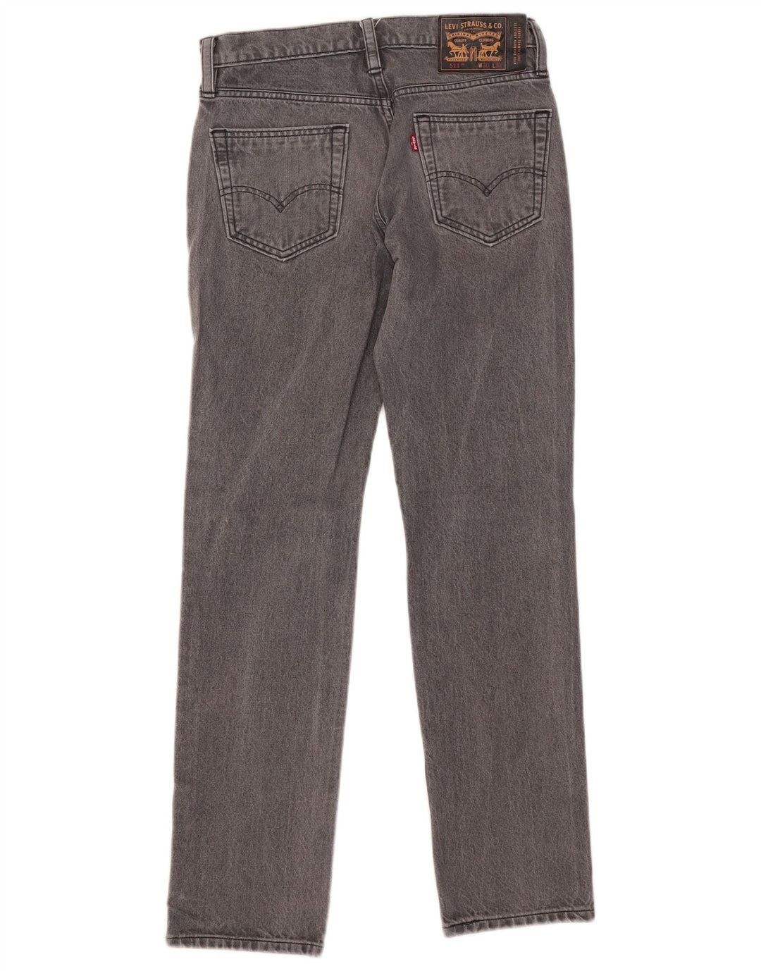 Мужские джинсы LEVI'S 511 Slim W30 L32 Серые хлопковые
