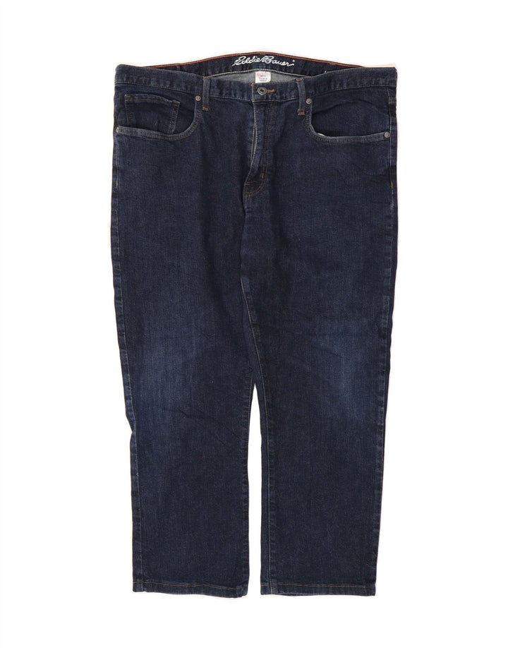 EDDIE BAUER Mens Mexico Straight Jeans W40 L25 Blue Cotton Vintage Eddie Bauer and Second-Hand Eddie Bauer from Messina Hembry 
