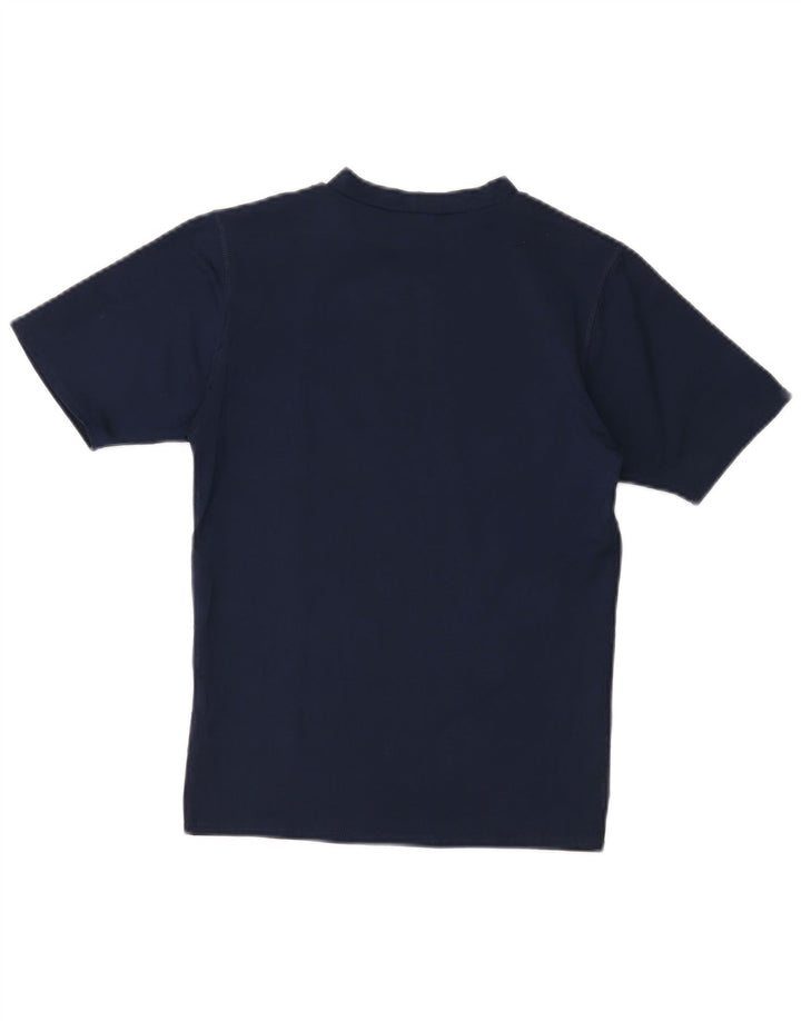 Женская футболка Nike Dri Fit Top UK 12, средний темно-синий, полиэстер