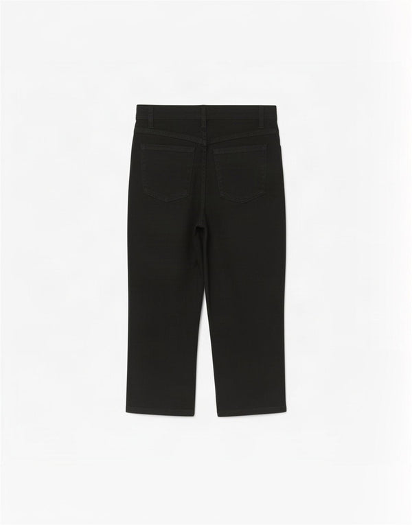 Женские джинсы-капри Marks & Spencer UK 14, средние W30 L22, черные, хлопковые