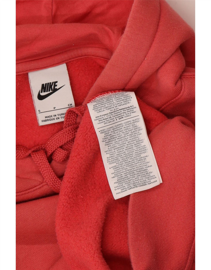 Мужской джемпер с капюшоном Nike, маленький розовый, хлопок