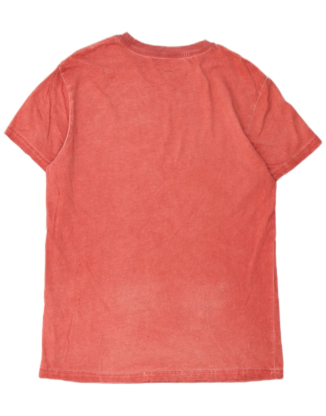 Billabong Мужская футболка из хлопка маленького размера розового цвета