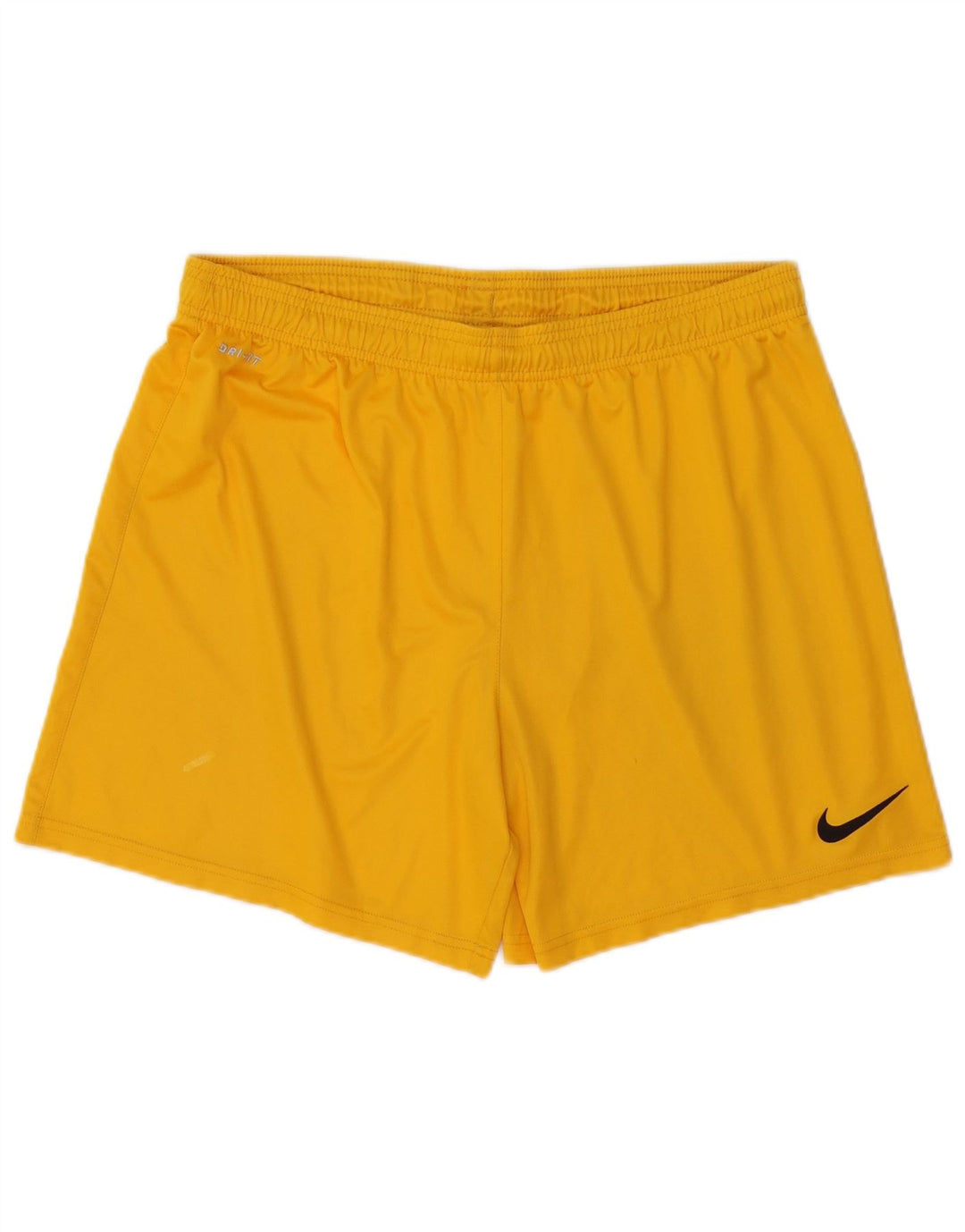 Мужские спортивные шорты Nike Dri Fit, большие желтые, полиэстер