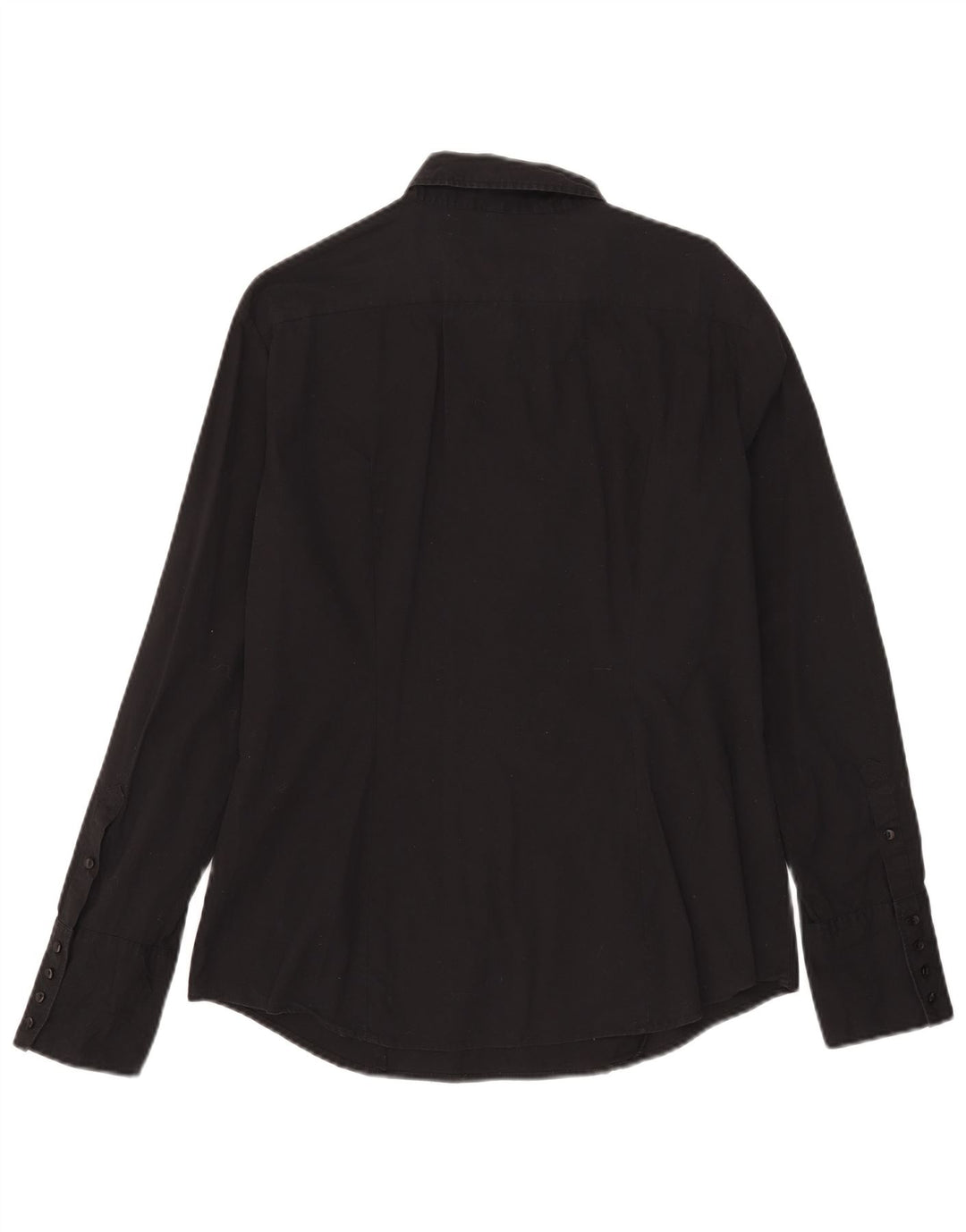 Женская пуловерная рубашка Benetton UK 18 XL, черный хлопок