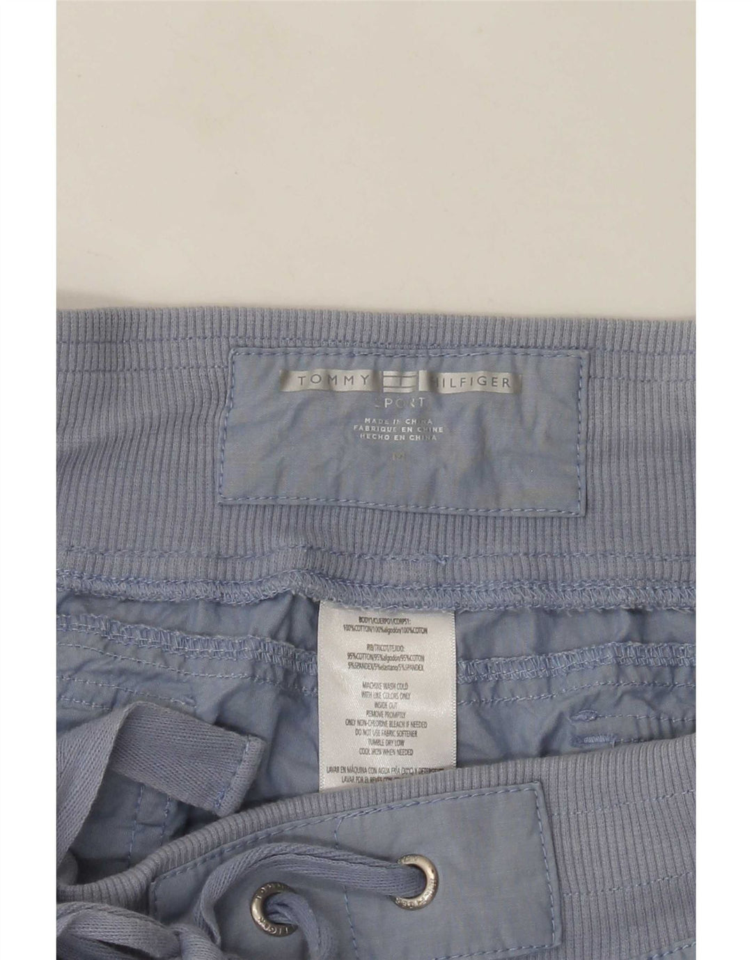 Tommy Hilfiger Женские капри среднего размера W30 L22 Синие хлопковые