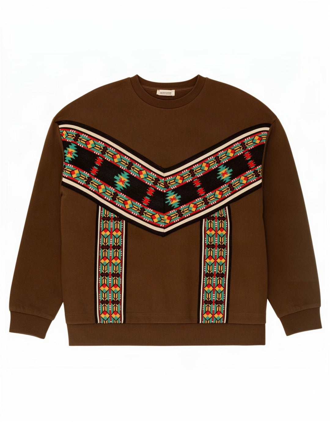 Женский джемпер оверсайз Zara UK 10, маленький хаки с геометрическим узором