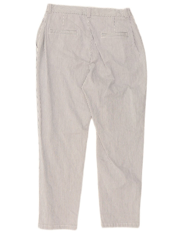 Женские брюки чинос Marks & Spencer UK 14 Medium W30 L26 Белая полоска