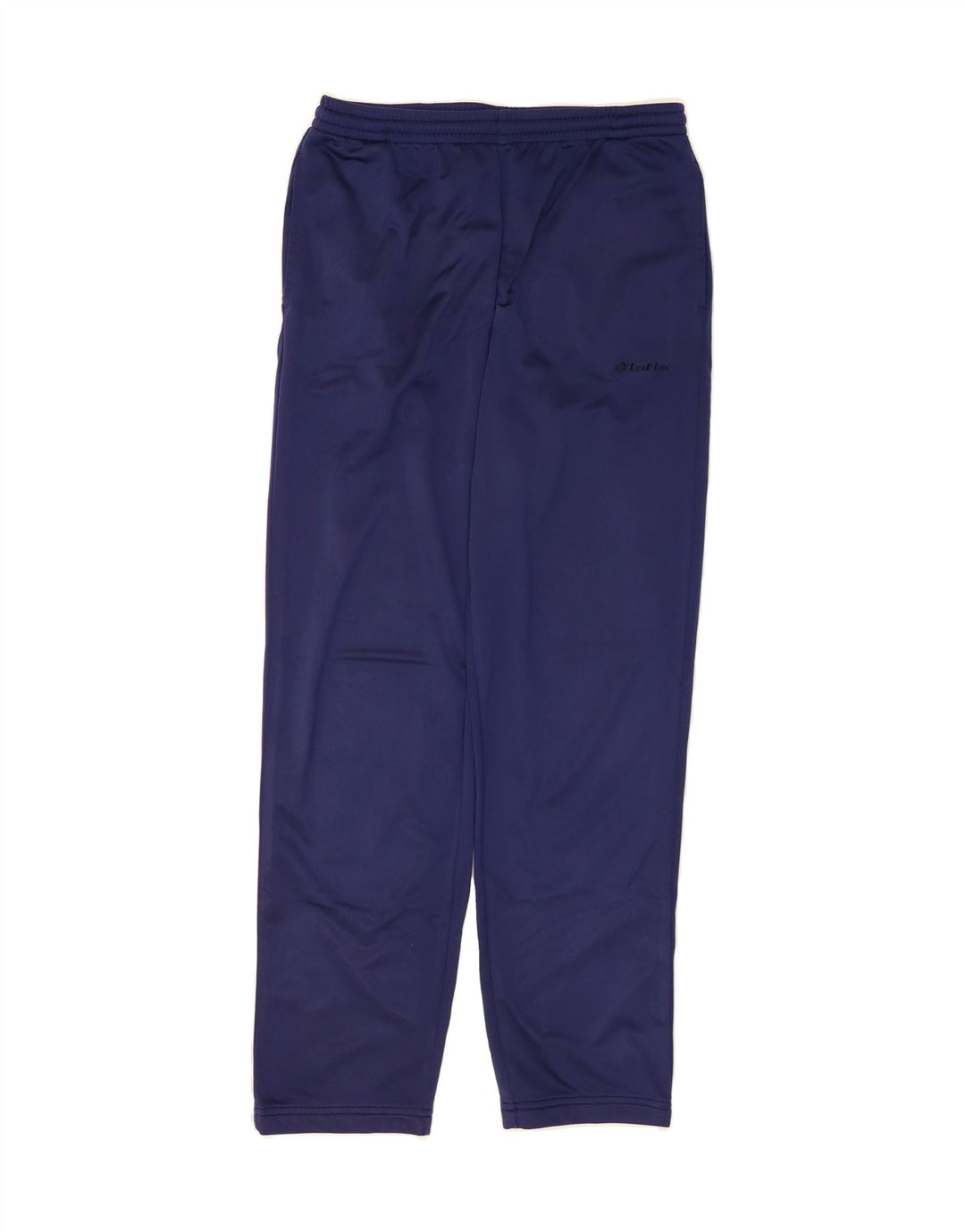 LOTTO Womens Tracksuit Trousers UK 12 Medium  Navy Blue Polyester Vintage Lotto and Second-Hand Lotto from Messina Hembry 