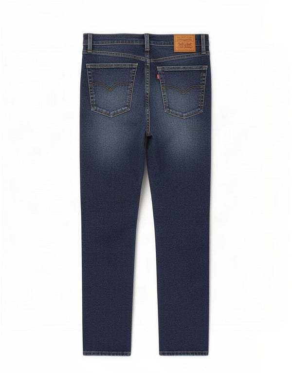 Женские джинсы скинни Levi's 721 с высокой посадкой США 14 XL W28 L26 Синий хлопок