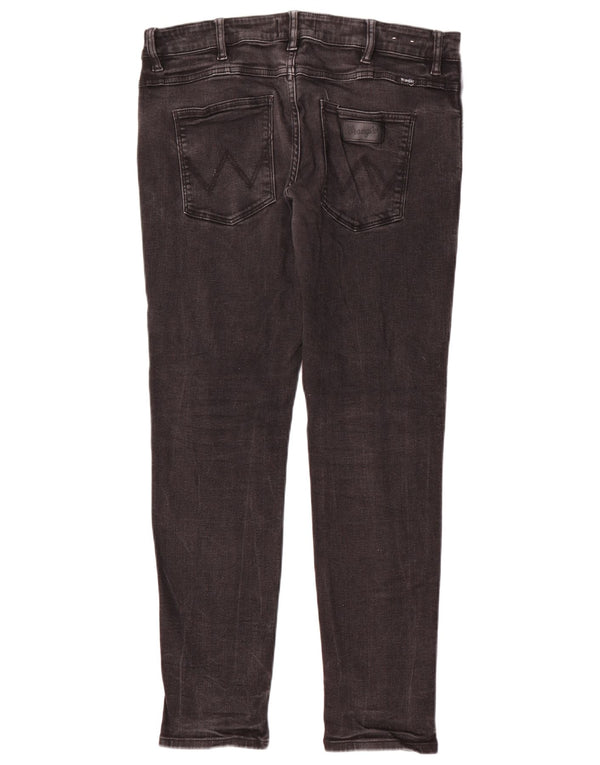 Мужские джинсы скинни Wrangler W34 L30, серый хлопок